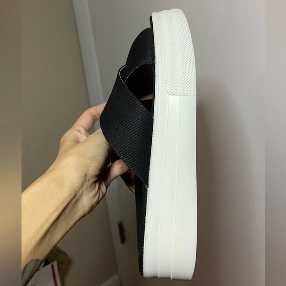 NIB Kensie Rone Platform Sandal Black Size 7.5 - Picture 5 of 8